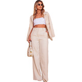 Conjunto Feminino Calca Pantalona