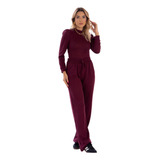 Conjunto Feminino Calca Pantalona