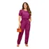 Conjunto Feminino De Calça Blusa Alfaiataria Manga Bufante
