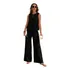 Conjunto Feminino De Calça Com Gola Redonda E Sem Mangas