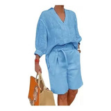 Conjunto Feminino De Camisa