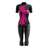 Conjunto Feminino De Ciclista