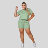Conjunto Feminino De Shorts