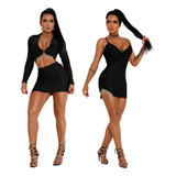 Conjunto Feminino Elegante Vestido