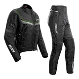 Conjunto Feminino Impermeavel Motoqueiro