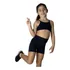 Conjunto Feminino Infantil Ginástica Kids Fitness E Treino