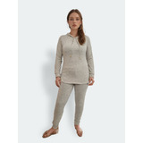 Conjunto Feminino Inverno Lãnzinha Moda Casual