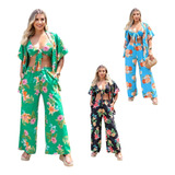 Conjunto Feminino Kimono Calca