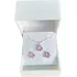 Conjunto Feminino Kit Luxo Colar E Brinco Prata 925 Presente
