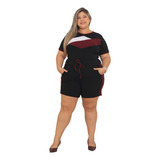 Conjunto Feminino Malha Short