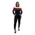 Conjunto Feminino Moletom Crepe Blusa Calça Top