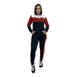 Conjunto Feminino Moletom Crepe
