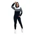Conjunto Feminino Moletom Crepe Moletinho Blusa Calça Novo