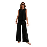 Conjunto Feminino Pantalona Calca