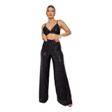 Conjunto Feminino Pantalona Paete