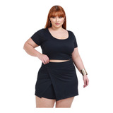 Conjunto Feminino Plus Size