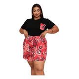 Conjunto Feminino Plus Size