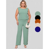 Conjunto Feminino Plus Size
