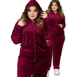 Conjunto Feminino Plush Veludo