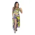 Conjunto Feminino Praia Body/maiô + Estampado Saída De Praia