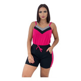 Conjunto Feminino Regata Short