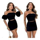 Conjunto Feminino Saia E