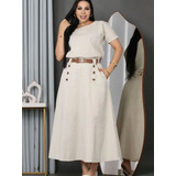 Conjunto Feminino Saia Longa