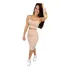 Conjunto Feminino Saia Midi Cropped Elegante Regata