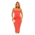 Conjunto Feminino Saia Midi E Blusa Ciganinha Tricot Festa