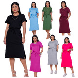 Conjunto Feminino Saia Midi