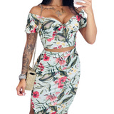 Conjunto Feminino Saia Midi