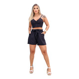 Conjunto Feminino Short E