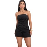 Conjunto Feminino Top Tomara