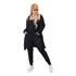 Conjunto Feminino Trio Calça Cintura Alta Regata E Cardigan