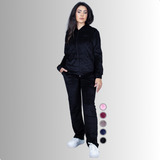 Conjunto Feminino Veludo Plush