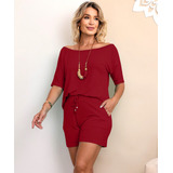 Conjunto Feminino Verao Blusa