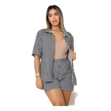 Conjunto Feminino Verao Camisa