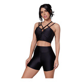 Conjunto Fermino 3d Short E Top Poliamida