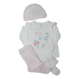 Conjunto Floral De 4