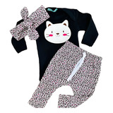Conjunto Fofo Calca Onca