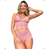 Conjunto Fri Intimas Renda