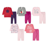 Conjunto Frio Infantil Menino Bebe Flanelado Promoção