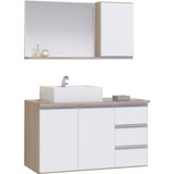 Conjunto Gabinete Banheiro Completo