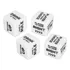 Conjunto Game Dice 2 English Wine Order White Lightweight Fu