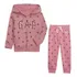 Conjunto Gap Rosa Bolinhas Moletom
