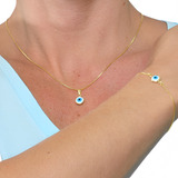 Conjunto Gargantiliha E Pulseira