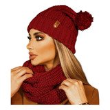 Conjunto Gorro Touca Gola