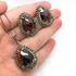 Conjunto Gota Trabalhado Prata 925 Vermelho Marcassita 22