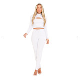 Conjunto Gringa Cropped Manga