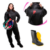 Conjunto Impermeavel Motoboy Blusa